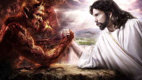 God's Mother vs. Satan .